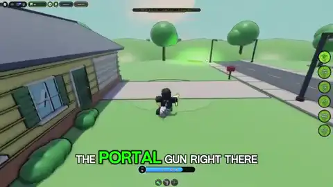Walking through a linked two-portal pair